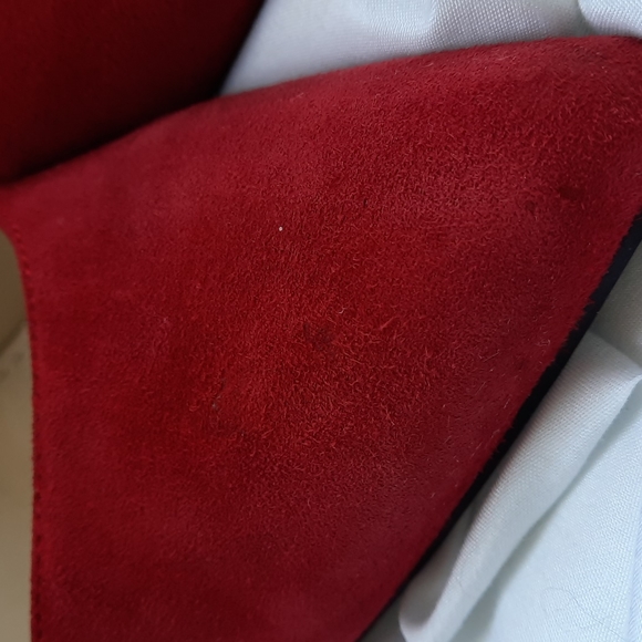 Marc Fisher Red High Heels 8  👠 - Picture 5 of 9